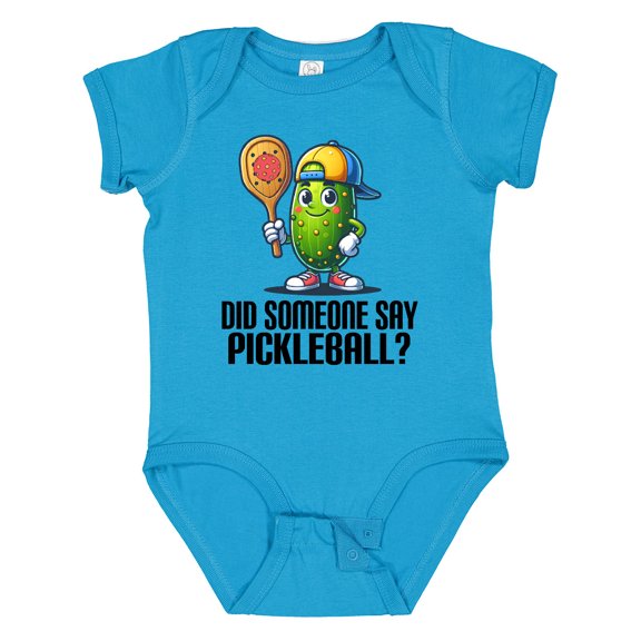Inktastic Funny Pickleball Joke Boys or Girls Baby Bodysuit