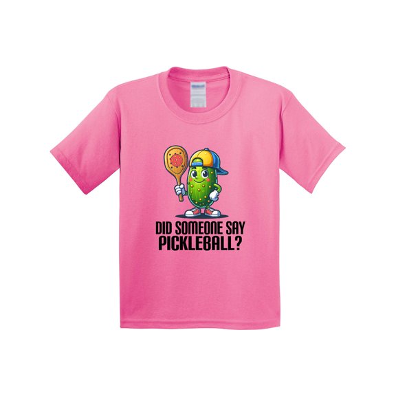 Inktastic Funny Pickleball Joke Youth T-Shirt
