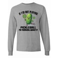 thumbnail image 1 of Inktastic Funny Pickleball Quote Long Sleeve T-Shirt, 1 of 5
