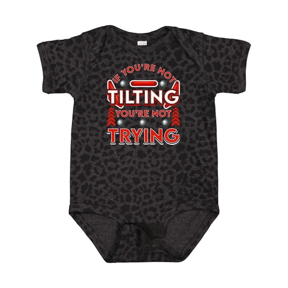Inktastic Funny Pinball for Pinball Player Boys or Girls Baby Bodysuit