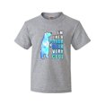 thumbnail image 1 of Inktastic Funny Polar Bear Youth T-Shirt, 1 of 5
