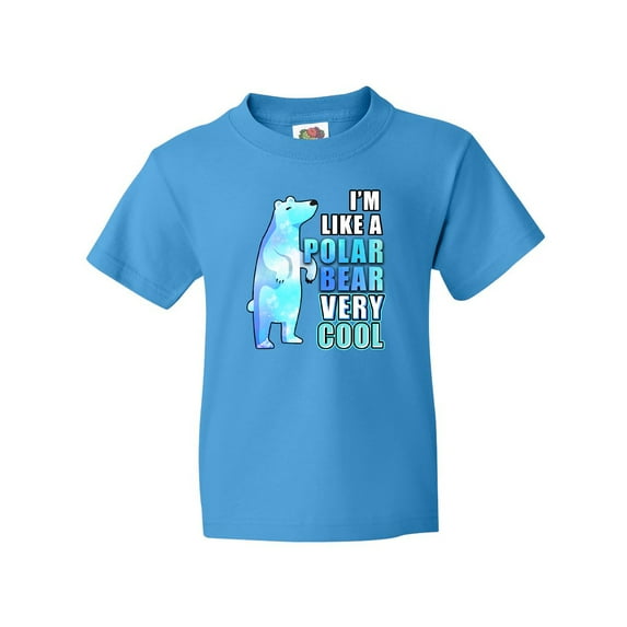 Inktastic Funny Polar Bear Youth T-Shirt