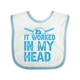 thumbnail image 1 of Inktastic Funny Pool Billiards Quote Boys or Girls Baby Bib, 1 of 4