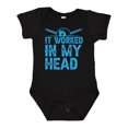 thumbnail image 1 of Inktastic Funny Pool Billiards Quote Boys or Girls Baby Bodysuit, 1 of 5