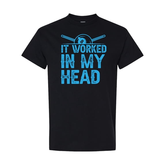 Inktastic Funny Pool Billiards Quote T-Shirt