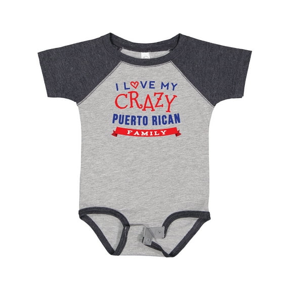 Inktastic Funny Puerto Rican Family Reunion Boys or Girls Baby Bodysuit