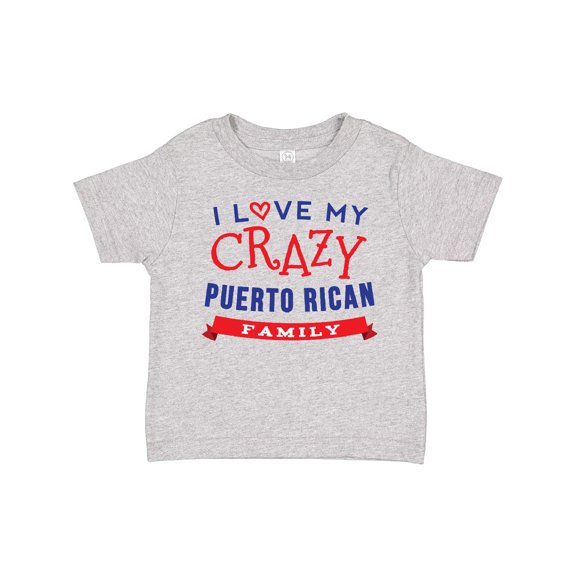 Inktastic Funny Puerto Rican Family Reunion Boys or Girls Toddler T-Shirt