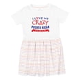 thumbnail image 1 of Inktastic Funny Puerto Rican Family Reunion Girls Toddler Dress, 1 of 5