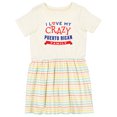 thumbnail image 1 of Inktastic Funny Puerto Rican Family Reunion Girls Toddler Dress, 1 of 5