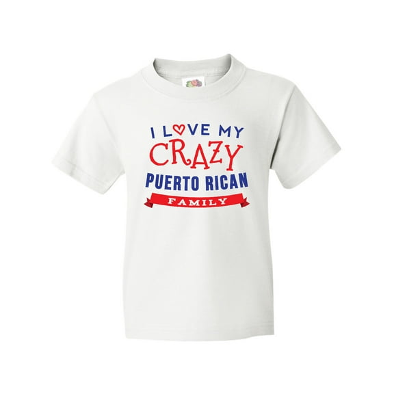 Inktastic Funny Puerto Rican Family Reunion Youth T-Shirt