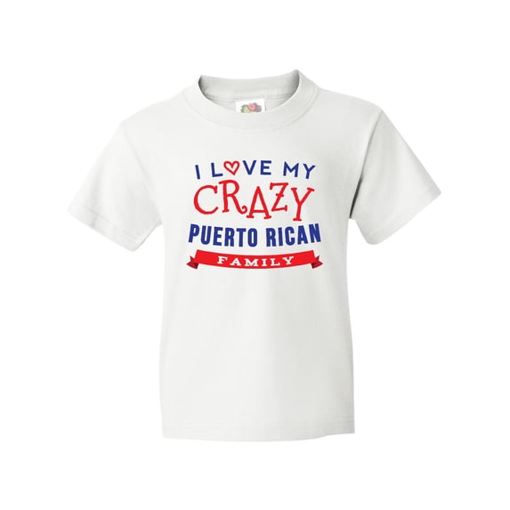 Inktastic Funny Puerto Rican Family Reunion Youth T-Shirt