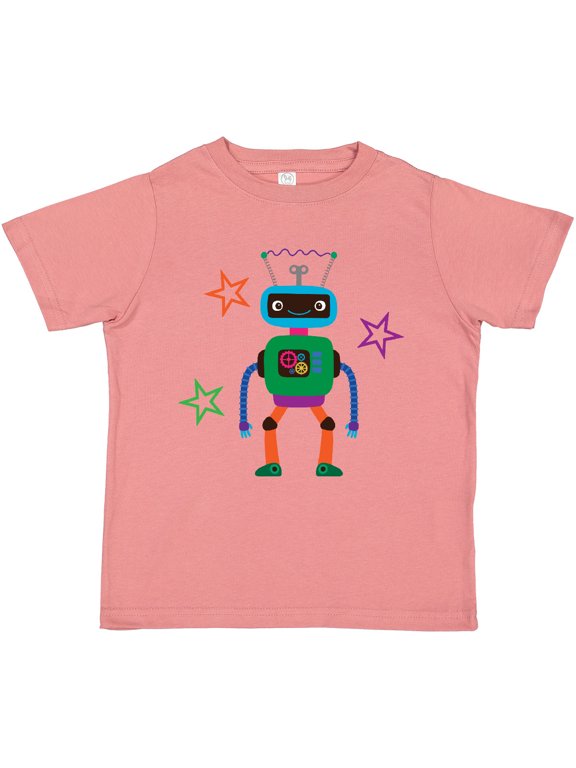Funny Robotics Team Robot Boys or Girls Toddler T-Shirt