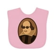 thumbnail image 1 of Inktastic Funny Rockin' Shakespeare Boys or Girls Baby Bib, 1 of 4