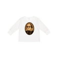thumbnail image 1 of Inktastic Funny Rockin' Shakespeare Boys or Girls Long Sleeve Toddler T-Shirt, 1 of 5