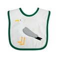 thumbnail image 1 of Inktastic Funny Seagull Bird Boys or Girls Baby Bib, 1 of 4