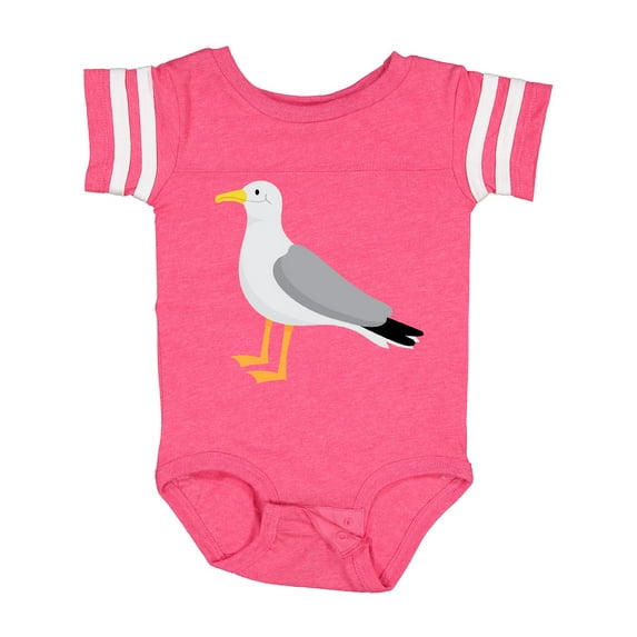 Inktastic Funny Seagull Bird Boys or Girls Baby Bodysuit