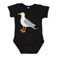 thumbnail image 1 of Inktastic Funny Seagull Bird Boys or Girls Baby Bodysuit, 1 of 5