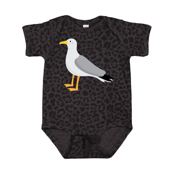 Inktastic Funny Seagull Bird Boys or Girls Baby Bodysuit