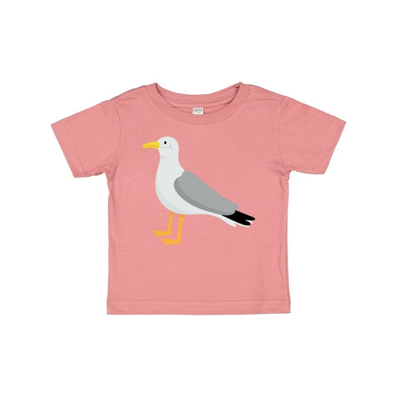 Inktastic Funny Seagull Bird Boys or Girls Baby T-Shirt