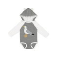 thumbnail image 1 of Inktastic Funny Seagull Bird Boys or Girls Long Sleeve Baby Bodysuit, 1 of 5