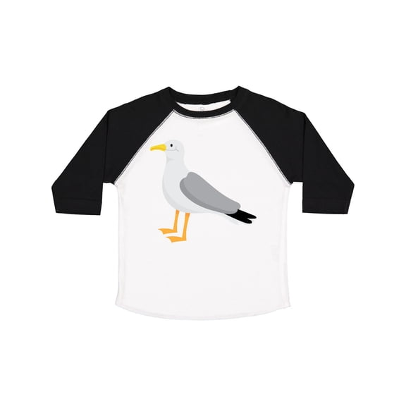 Inktastic Funny Seagull Bird Boys or Girls Toddler T-Shirt