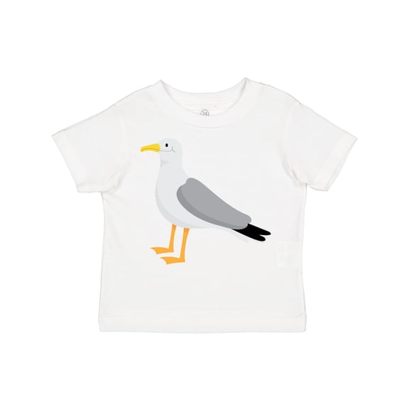 Inktastic Funny Seagull Bird Boys or Girls Toddler T-Shirt