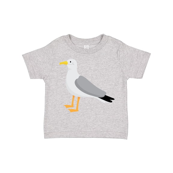 Inktastic Funny Seagull Bird Boys or Girls Toddler T-Shirt