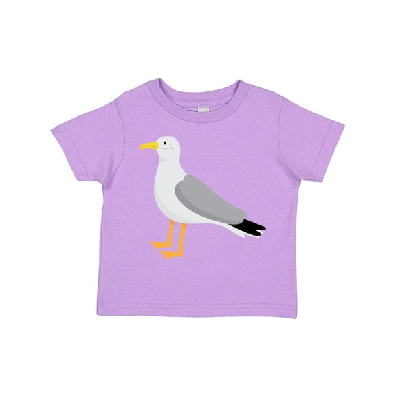 Inktastic Funny Seagull Bird Boys or Girls Toddler T-Shirt