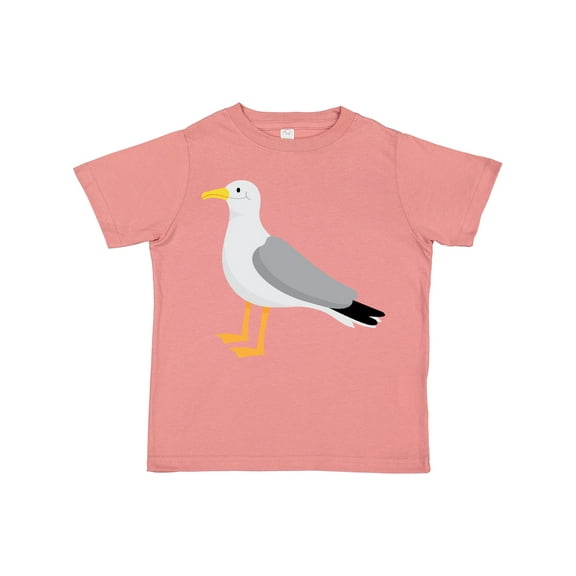 Inktastic Funny Seagull Bird Boys or Girls Toddler T-Shirt