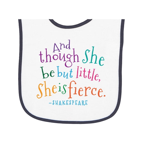 Inktastic Funny Shakespeare Quote Baby Terry Cloth Bib