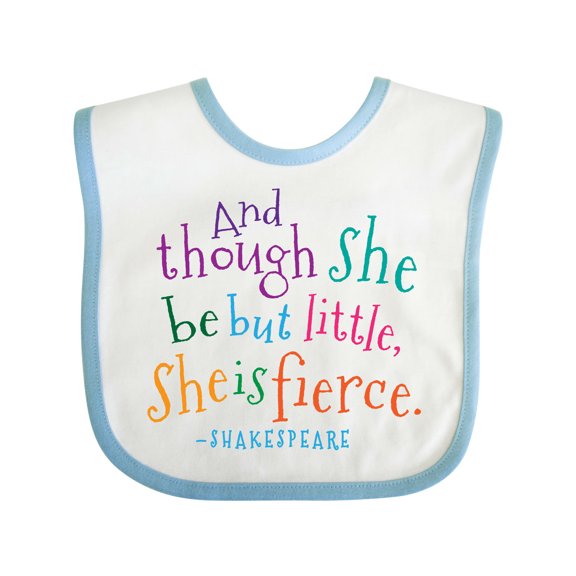 Inktastic Funny Shakespeare Quote Boys or Girls Baby Bib
