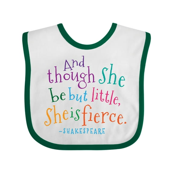 Inktastic Funny Shakespeare Quote Boys or Girls Baby Bib