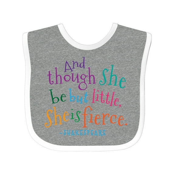 Inktastic Funny Shakespeare Quote Boys or Girls Baby Bib