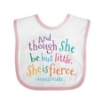thumbnail image 1 of Inktastic Funny Shakespeare Quote Boys or Girls Baby Bib, 1 of 4