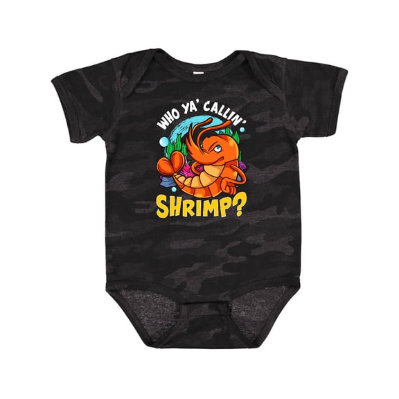 Inktastic Funny Shrimp Baby Boys or Girls Baby Bodysuit