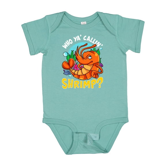 Inktastic Funny Shrimp Baby Boys or Girls Baby Bodysuit