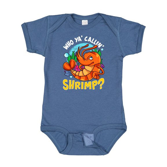 Inktastic Funny Shrimp Baby Boys or Girls Baby Bodysuit