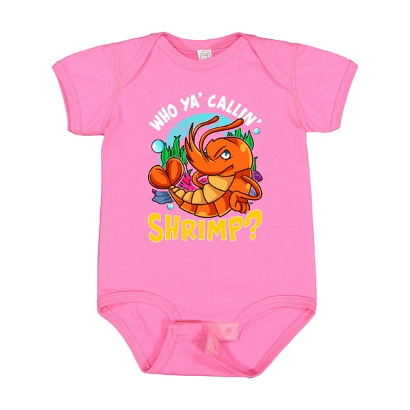 Inktastic Funny Shrimp Baby Boys or Girls Baby Bodysuit