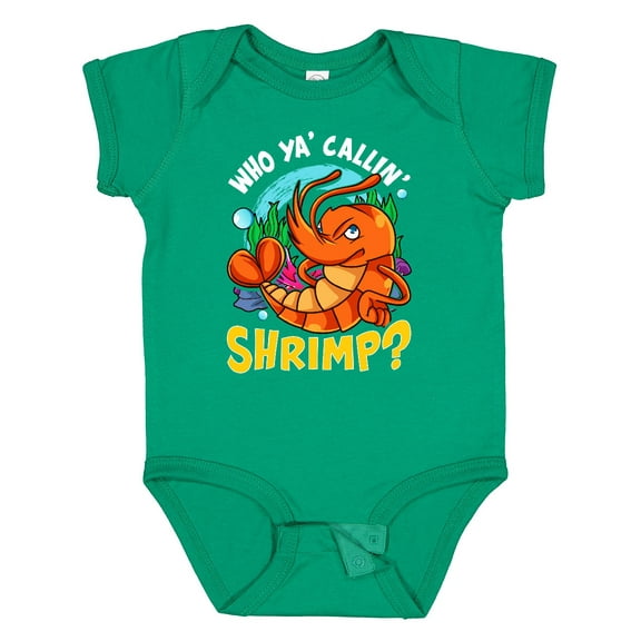 Inktastic Funny Shrimp Baby Boys or Girls Baby Bodysuit