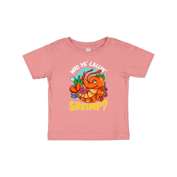 Inktastic Funny Shrimp Baby Boys or Girls Baby T-Shirt