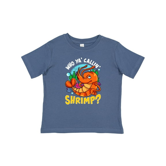 Inktastic Funny Shrimp Baby Boys or Girls Baby T-Shirt