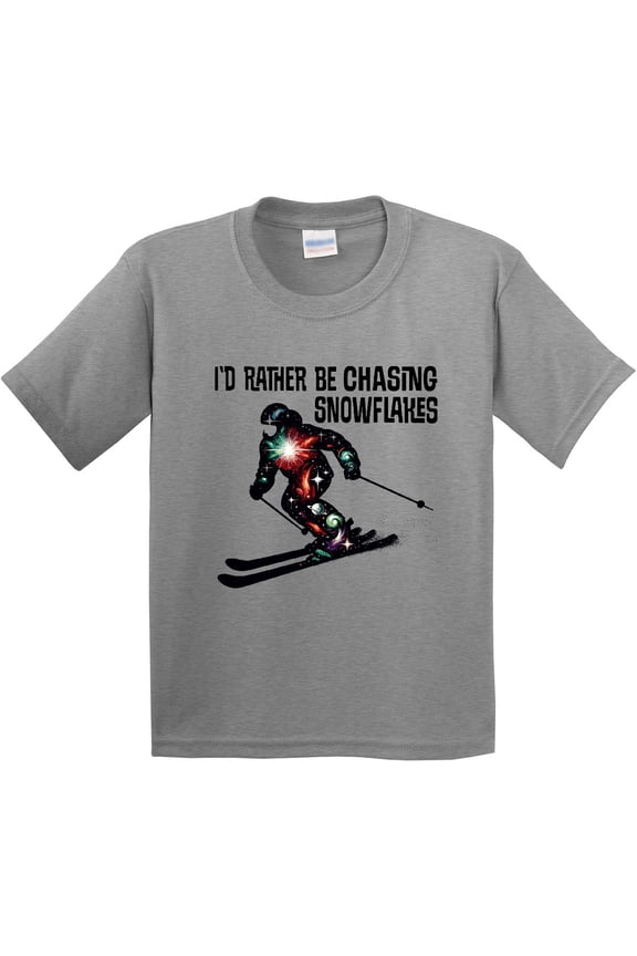 Funny Skiing Joke for Skier Youth T-Shirt