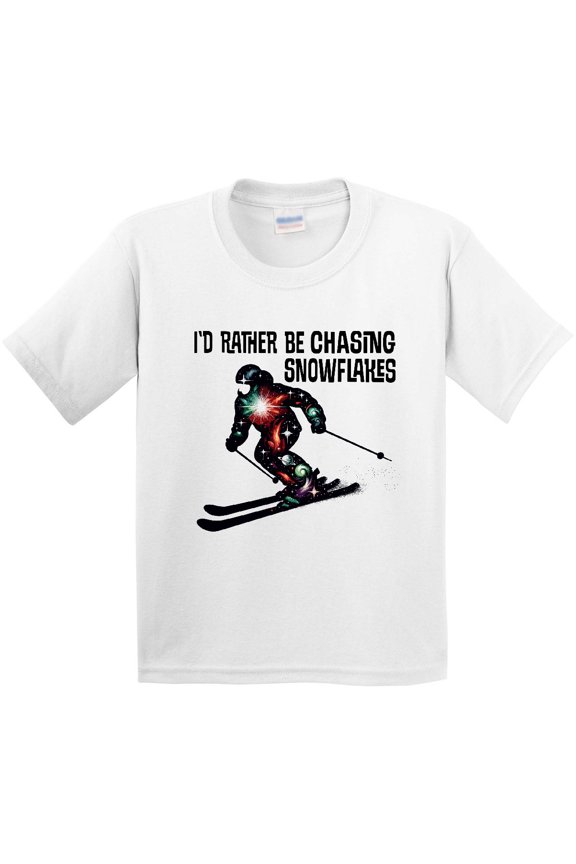 Funny Skiing Joke for Skier Youth T-Shirt