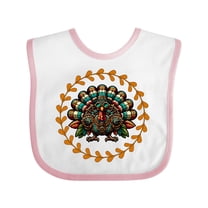 Inktastic Funny Steampunk Thanksgiving Turkey Boys or Girls Baby Bib