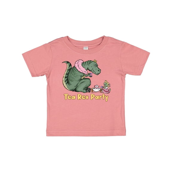 Inktastic Funny Tea Rex Party Boys or Girls Baby T-Shirt