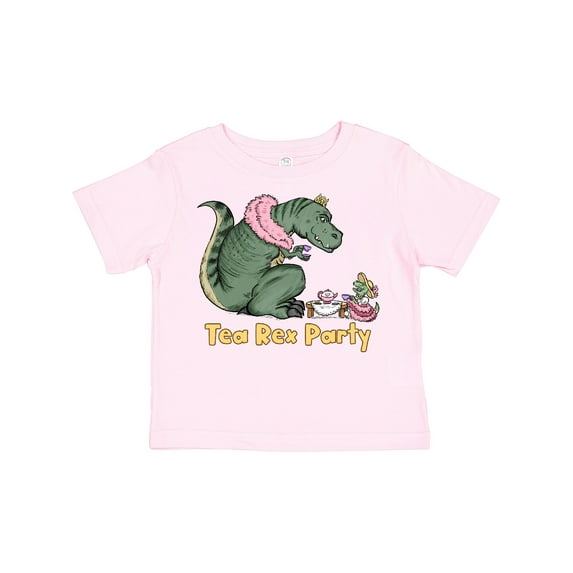 Inktastic Funny Tea Rex Party Boys or Girls Toddler T-Shirt