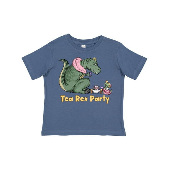 Inktastic Funny Tea Rex Party Boys or Girls Toddler T-Shirt