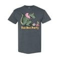 thumbnail image 1 of Inktastic Funny Tea Rex Party T-Shirt, 1 of 5