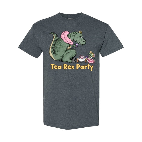 Inktastic Funny Tea Rex Party T-Shirt