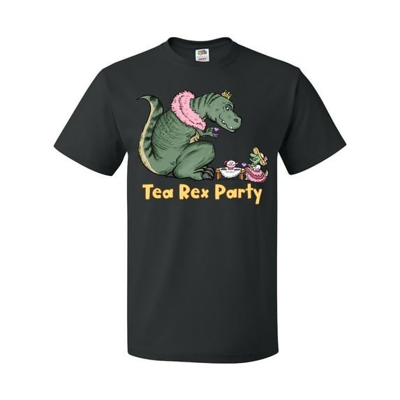 Inktastic Funny Tea Rex Party T-Shirt